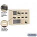 Salsbury Cell Phone Storage Locker - 3 Door High Unit (5 Inch Deep Compartments) - 8 A Doors and 2 B Doors - Sandstone - Surface Mounted - Resettable Combination Locks